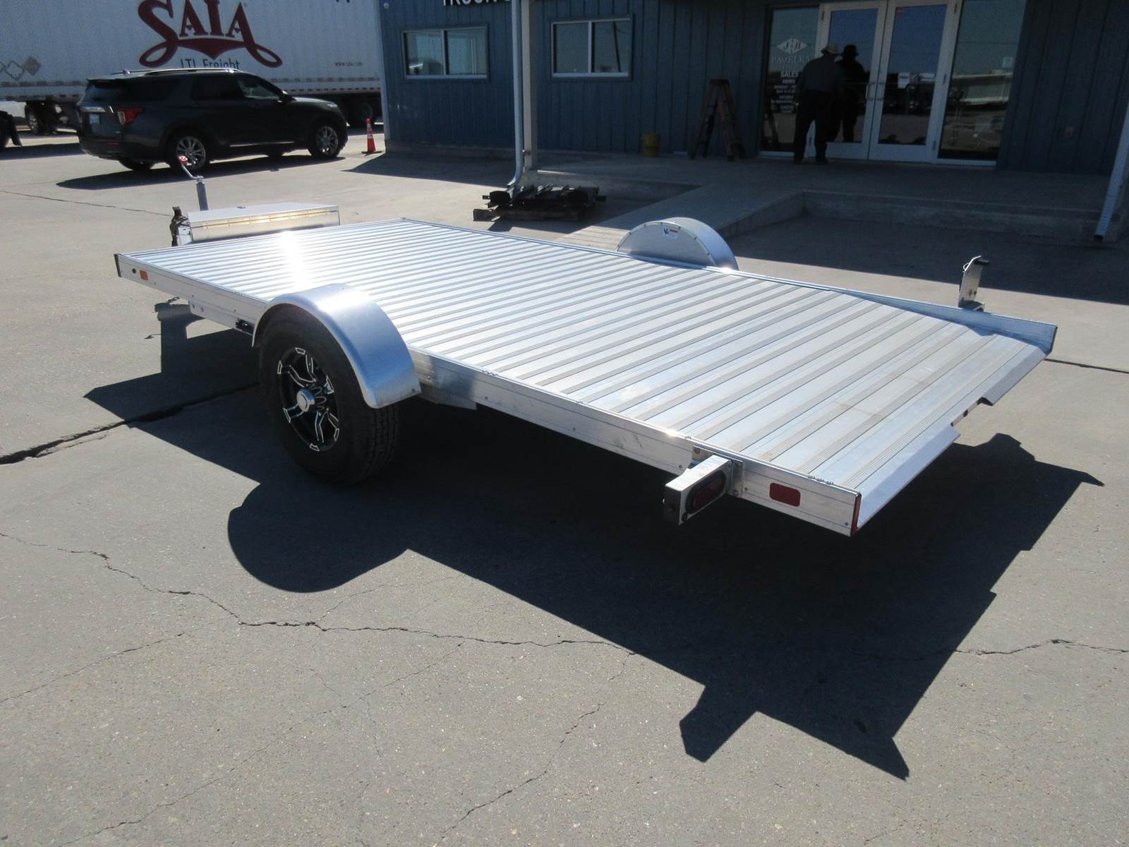 2024 Timpte 14x102 Single Axle Aluminum Car Hauler Trailer Torsion