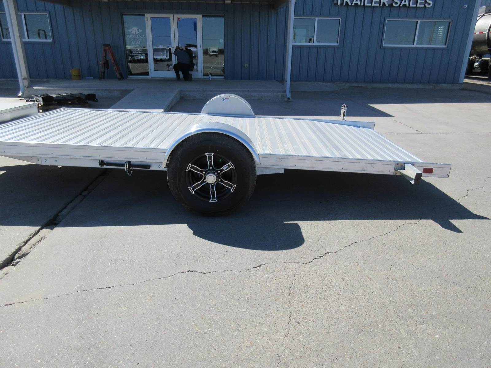 2024 Timpte 14x102 Single Axle Aluminum Car Hauler Trailer Torsion