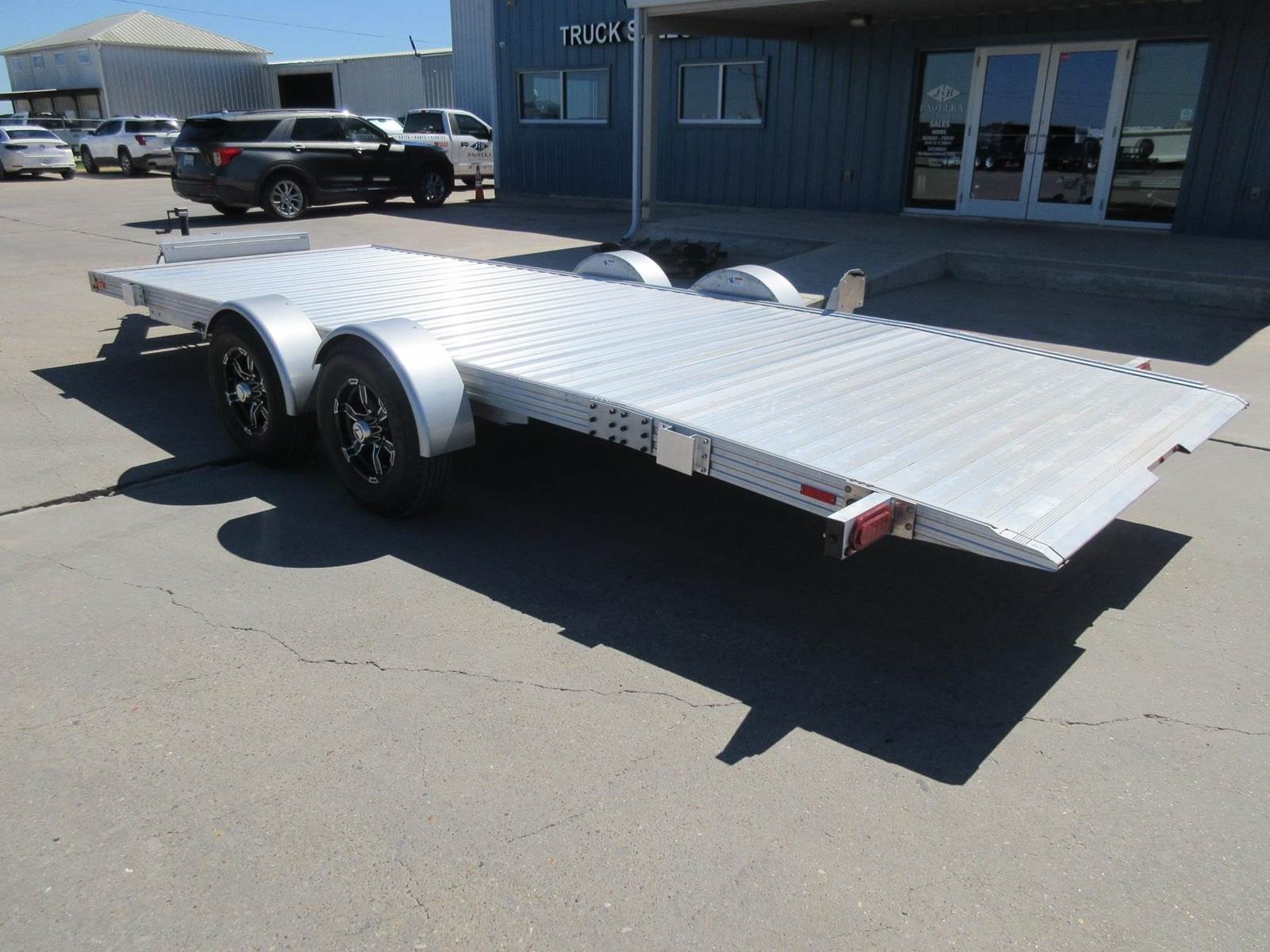 2024 Timpte 20x102 Tandem Axle Aluminum Car Hauler Trailer Torsion
