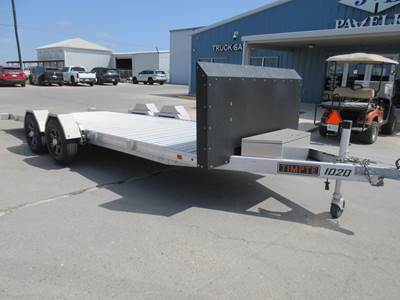 Timpte 20ft Tandem Axle Aluminum Enclosed Car Carrier Trailer - Torsion