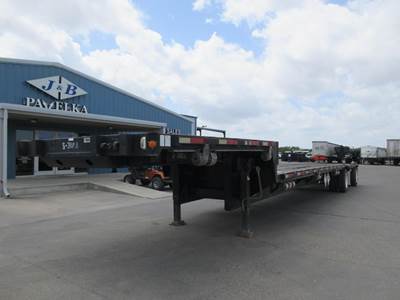 Direct Trailer 48x102 Steel Drop Deck Trailer - Air Ride, Fixed Spread Axle
