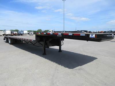 Doonan 57x102 Steel Drop Deck Trailer - Air Ride, Fixed Spread Axle