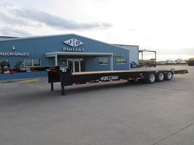 Felling FT-100-3 PH-HT 50 TON HYDRAULIC TAIL Drop Deck Trailer