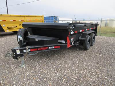 DURA HAUL 12x96 Tandem Axle Steel Dump Trailer - 4 Spring, Fixed Axle