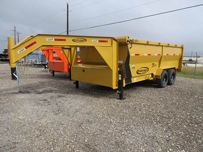 DURA HAUL 16x102 Tandem Axle Steel Dump Trailer - 4 Spring, Fixed Axle