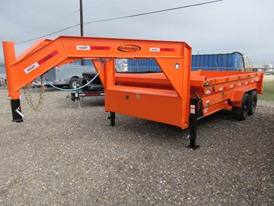 DURA HAUL 16x102 Tandem Axle Steel Dump Trailer - 4 Spring, Fixed Axle