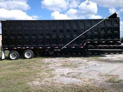 Globe 75 YARD SCRAP TRAILER End Dump Trailer