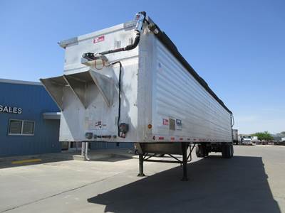 Travis 53 ft End Dump Trailer - Tandem Axle, Aluminum, Air Ride