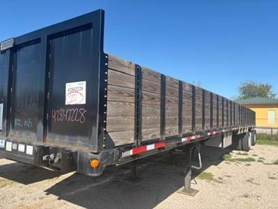 CIMC 48x102 Steel Flatbed Trailer - Air Ride, Spread Axle
