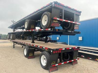 Doonan 48x102 Steel Flatbed Trailer - Air Ride, Fixed Spread Axle