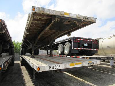 UTILITY 53x102 Combination Flatbed Trailer - Air Ride, Fixed Spread Axle