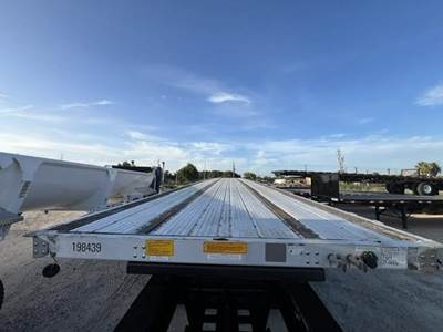 UTILITY 53x102 Combination Flatbed Trailer - Air Ride, Sliding Axle