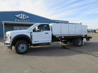 Ford F-600 Single Axle Fuel & Lube Truck - 6.7L POWER STROKE, 330HP, 10 Speed Automatic
