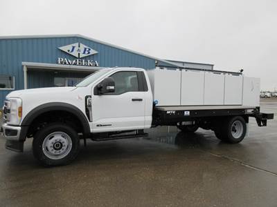 Ford F-600 Single Axle Fuel & Lube Truck - 6.7L POWER STROKE, 330HP, 10 Speed Automatic