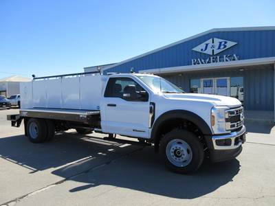 Ford F-600 Single Axle Fuel & Lube Truck - 6.7L POWER STROKE, 330HP, 10 Speed Automatic