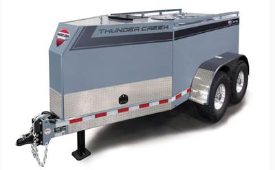 Thunder Creek Tandem Axle Stainless Steel Fuel Trailer - Torsion