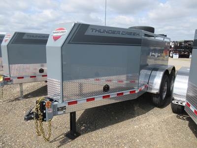 Thunder Creek Tandem Axle Stainless Steel Fuel Trailer - Torsion