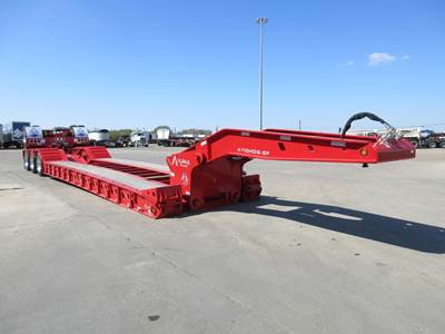 Alpha HD A110HDG-SF 53x102 Quad Axle Steel Lowboy Trailer - Air Ride