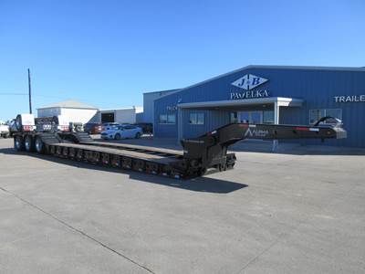 Alpha HD A110HDG-SF 53x102 Quad Axle Steel Lowboy Trailer - Air Ride