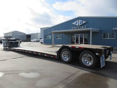 Alpha HD A70HDGM 35 TON MINI DECK HYDRAULIC DETACH Lowboy Trailer