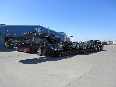 Aspen 65 TON 2-3-2 DROPSIDE DECK Lowboy Trailer
