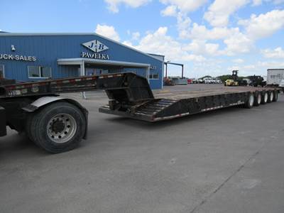 Dragon 5 AXLE DETACHABLE NECK OILFIELD LOWOBY Lowboy Trailer