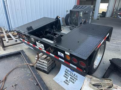 Globe 55 TON FLIP AXLE Lowboy Trailer