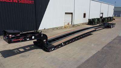 Kalyn Siebert 57x102 Quad Axle Steel Lowboy Trailer - Air Ride
