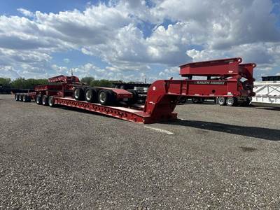 Kalyn Siebert 75 TON 3-3-3 Lowboy Trailer