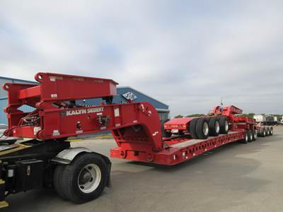 Kalyn Siebert 75 TON 3-3-3 Lowboy Trailer