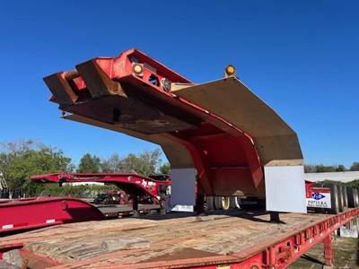 2014 Aspen 70TON TRI AXLE FLOAT 3-3-2 TRAILER, JEEP, BOOSTER Oil Field ...
