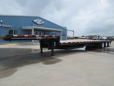 Doonan 53x102 Tri Axle Steel Oil Field Trailer - Air Ride