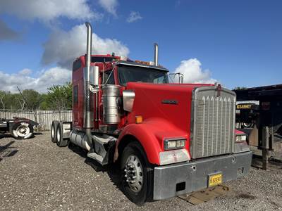 Kenworth W900 Sleeper Semi Truck - Mid Roof Sleeper, Cummins 500HP, 10 Speed Manual