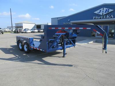 Air-Tow G16-12 DROP DECK GOOSENECK Tag Trailer