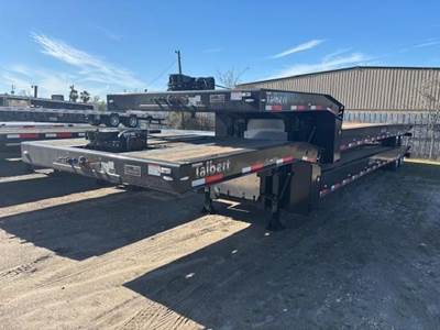 Talbert Tandem Axle Steel Traveling Axle Trailer - Ridewell, Sliding Axle