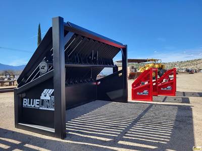 2024 BLUELINE Grizzly .25YD 4"/1"/S1.5" Small Farm and Garden Model Grizzly Screen