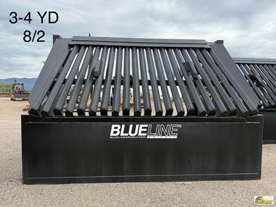 2026 BLUELINE Grizzly 3-4YD 8/2 Grizzly Screen