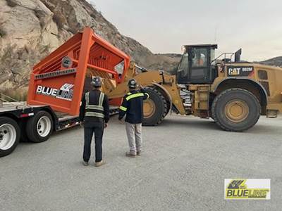 2025 7-8 Yard 18"/6" BLUELINE Rock Grizzly: Exceptional Performance, Rugged Durability, Excellent Safety Features, Unmatched Production Value!