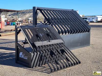 2023 .25 Yard 4"/1"/S1.5" BLUELINE Rock Grizzly: Exceptional Performance, Rugged Durability, Excellent Safety Features, Unmatched Production Value!