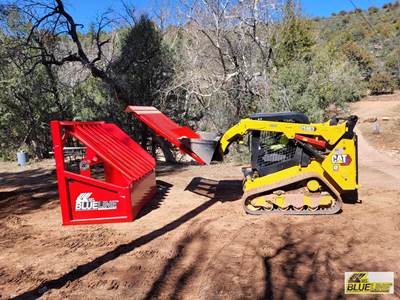 2023 .5 Yd 8"/3"/1.25"/.75" BLUELINE Rock Grizzly: Exceptional Performance, Rugged Durability, Excellent Safety Features, Unmatched Production Value!