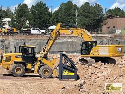 2023 4-5 Yard 10"/3" BLUELINE Rock Grizzly: Exceptional Performance, Rugged Durability, Excellent Safety Features, Unmatched Production Value!