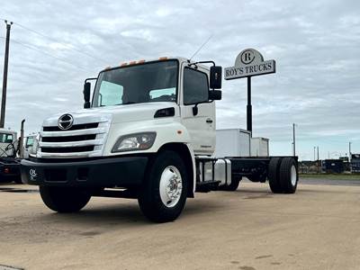 Hino 268A Single Axle Cab & Chassis Truck - J08E, Automatic
