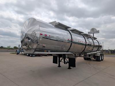 Tremcar Tandem Axle Stainless Steel Chemical / Acid Tank Trailer