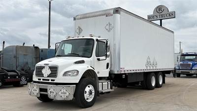 Freightliner M2 106 28 ft Box Truck - 5 Speed Automatic, Roll up Door, Liftgate