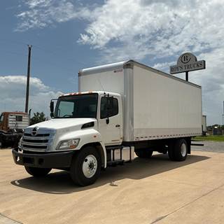 Hino 268A Box Truck - Automatic, Swing Door