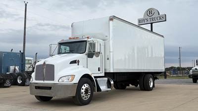 Kenworth T270 24 ft Box Truck - 5 Speed Allison Hs Automatic, Roll up Door, Liftgate