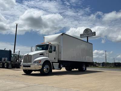 Kenworth T270 24 ft Box Truck - 300HP, 6 Speed Allison Rds Automatic, Roll up Door, Liftgate