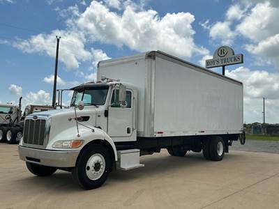 Peterbilt 337 26 ft Box Truck - Automatic, Roll up Door