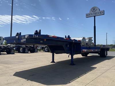 Falcon 35ft Single Axle Steel Drop Deck Trailer