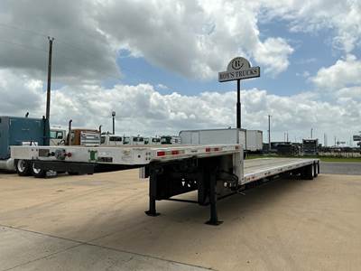 Manac 48x96 Aluminum Drop Deck Trailer - Air Ride